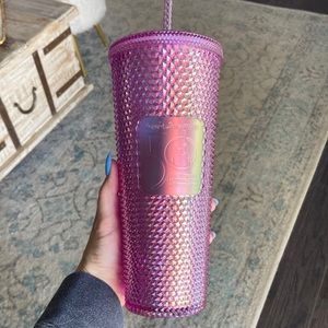 Walt Disney World 50th Anniversary Starbucks Tumbler- Pink